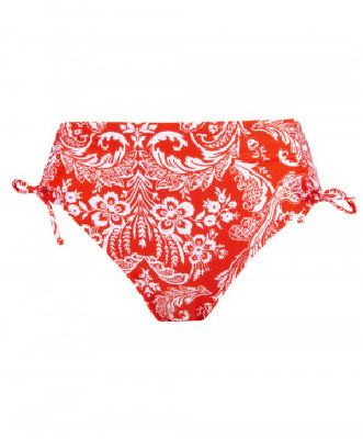 Bikini corbeille fitting bandana rouge antigel