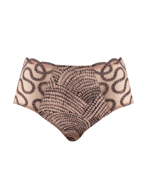 Culotte haute Divine silk Louisa Bracq