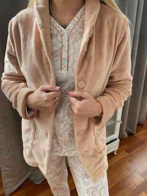 Veste camel rosé Canat