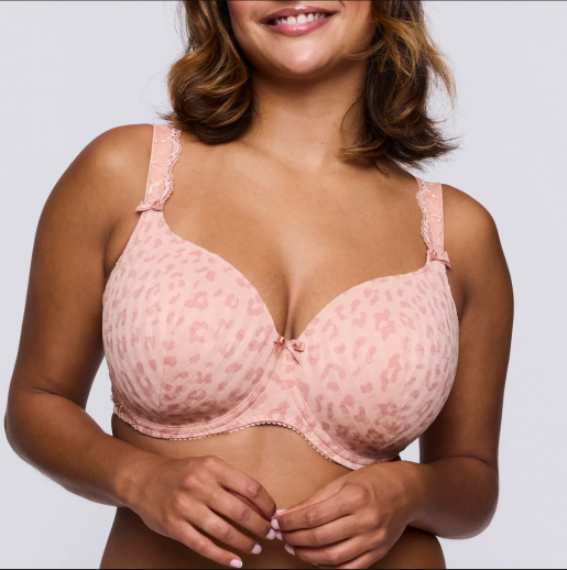 Soutien gorge rembourré forme coeur Madison sweet dust Prima Donna