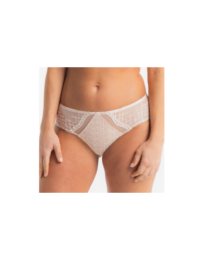 Shorty tweegy nude rose Louisa Bracq