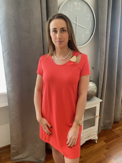 Robe corail Egatex