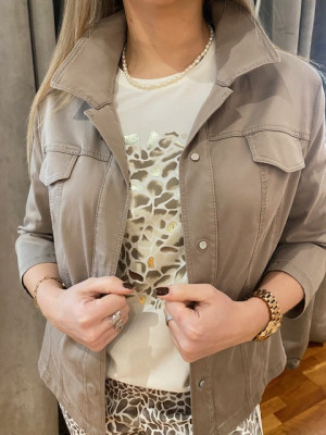 Veste chocolat Frankwalder