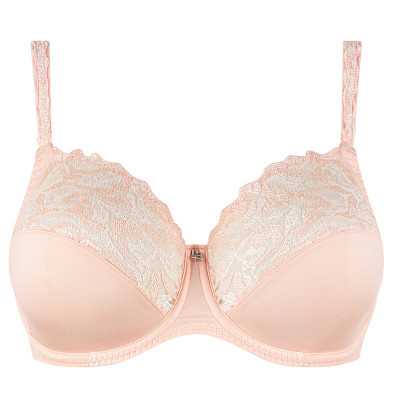 Soutien gorge emboitant electric waves nude rose Louisa Bracq