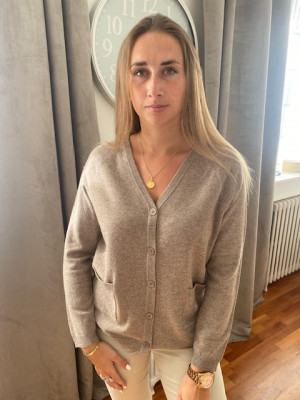 Gilet boutons col quinoa Maud et sacha