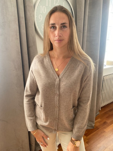 Gilet boutons col quinoa Maud et sacha
