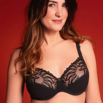 Soutien gorge emboitant esperanza noir Louisa Bracq
