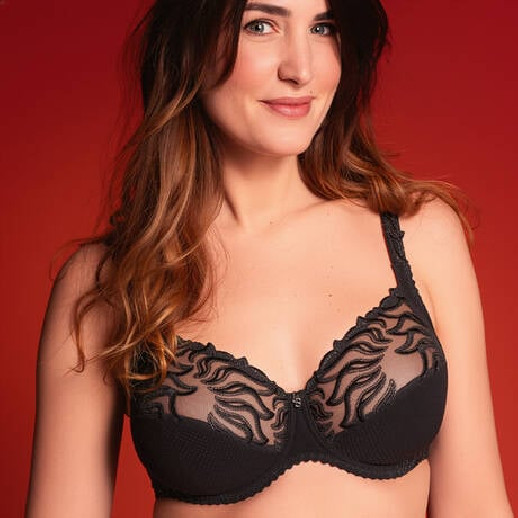 Soutien gorge emboitant esperanza noir Louisa Bracq