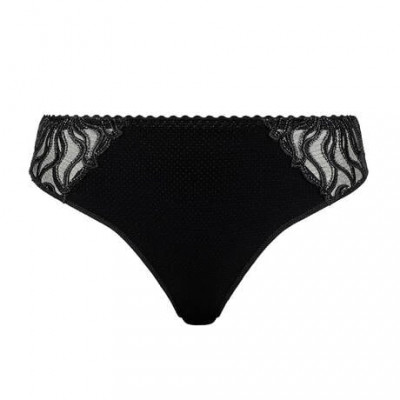 Slip esperanza noir Louisa Bracq