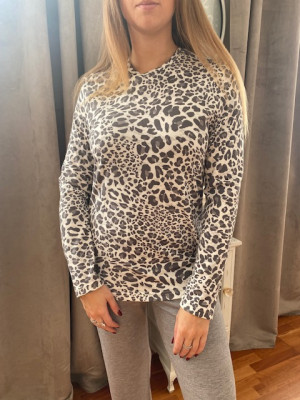 Pyjama léopard gris Egatex
