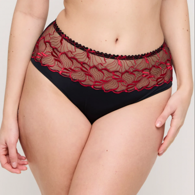 Culotte haute Springdale black rose Prima Donna