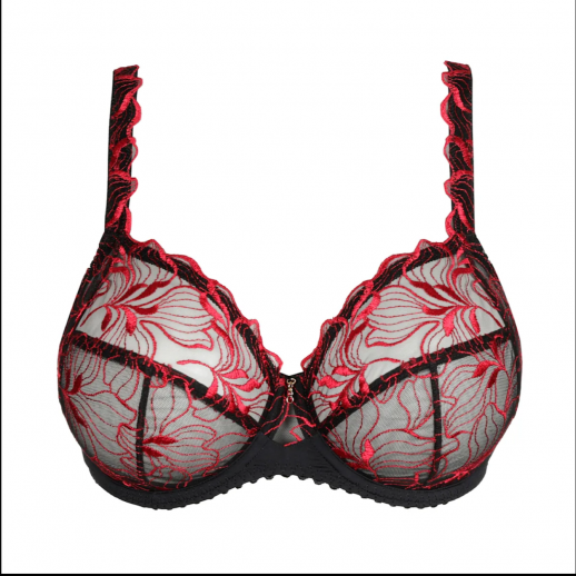 Soutien gorge emboitant Springdale black rose Prima Donna