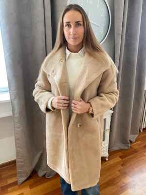Veste cilou camel Rino Pelle