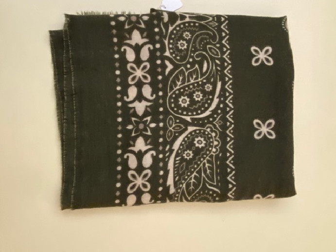 Echarpe bandana kaki