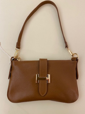 sac porté bandoulière camel