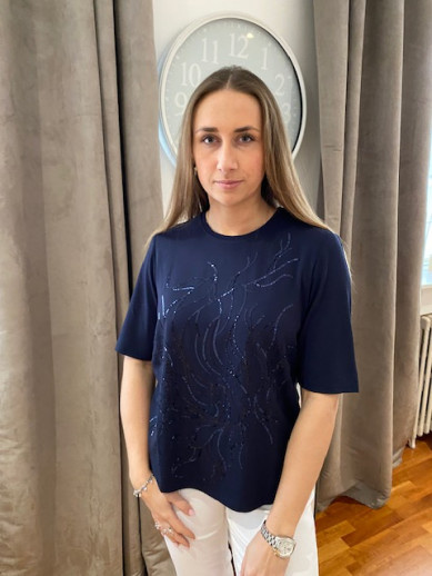 T.shirt marine Lebek