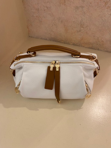 Sac écru possibilité portée bandoulière