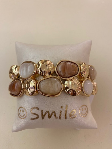 bracelet carole beige