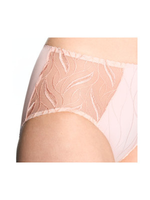 Culotte haute julia nude rose Louisa Bracq