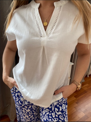 Top écru Ethymologie