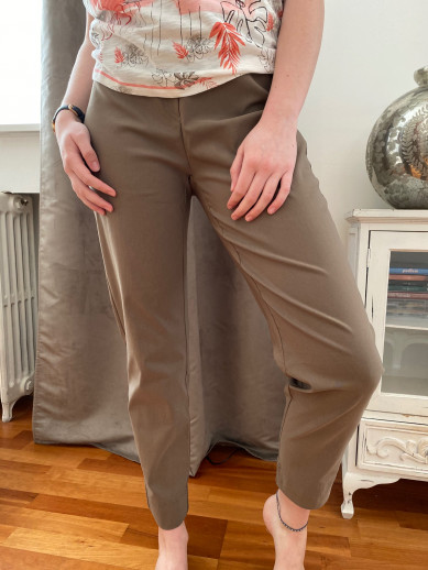 Pantalon expresso élastiqué taille magic shape
