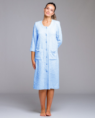 Peignoir bleu ciel Egatex