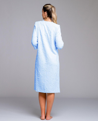 Peignoir bleu ciel Egatex