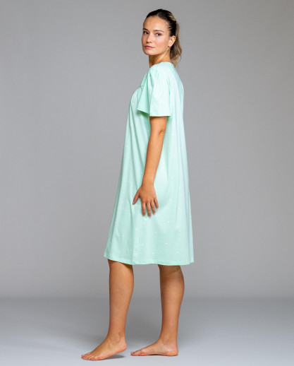 Chemise de nuit vert clair Egatex