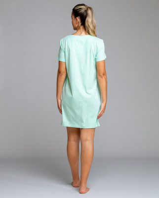Chemise de nuit vert clair Egatex