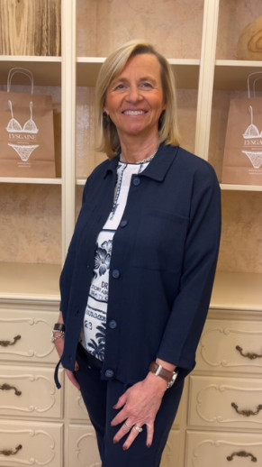 Veste marine manches 3/4 Rabe