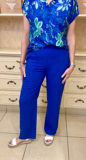 Pantalon bleu indigo Ethymologie