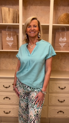 Tunique vert menthe Ethymologie