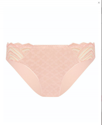 Slip Jeanne nude rose Louisa Bracq