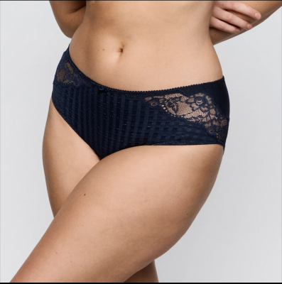 Culotte haute Madison velvet blue Prima Donna