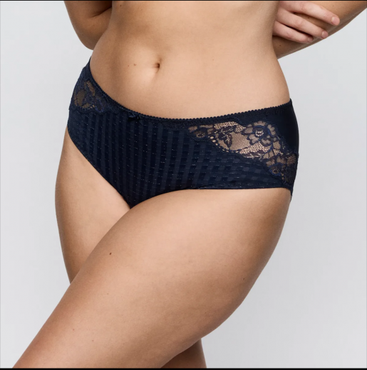 Culotte haute Madison velvet blue Prima Donna