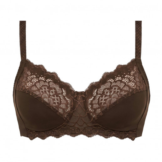 Soutien gorge sans armature Caresse chocolat Simone Pérèle