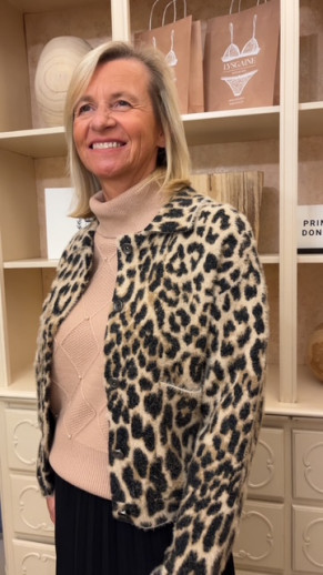 Veste  leopard Rino Pelle