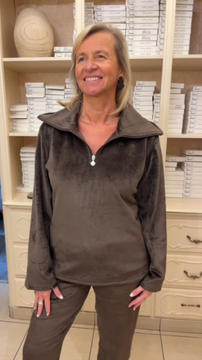 Tenue d'interieur Milene chocolat Aruelle