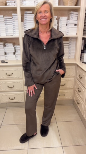 Tenue d'interieur Milene chocolat Aruelle