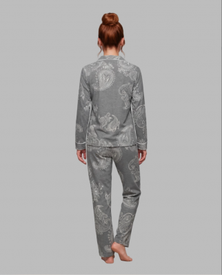 Pyjama chaud gris Egatex