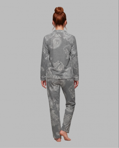 Pyjama chaud gris Egatex