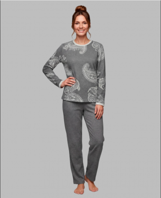 Pyjama chaud gris Egatex