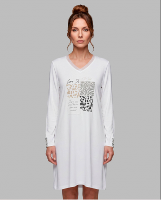 Chemise de nuit écru Egatex