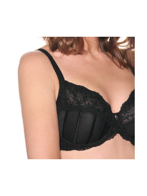 Soutien gorge emboitant victoria noir Louisa Bracq